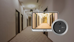 Ezviz CS-DP1C second generation Wi-Fi door peephole. Overview and connection