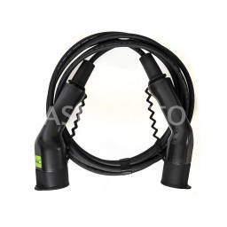 Sibrid - ECHSIB3PH5_32T2-2 - Nabíjecí kabel Electro CAR 32A 3fázový 5m Type2-Type2 černý