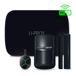 U-Prox - MPX LE KF kit Black - Wireless burglar alarm system kit