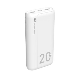 Silicon Power - SP20KMAPBKQS150W - Power Bank,QS15,20000mAh,Global,White