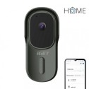 iGET - DS1 Anthracite - HOME Doorbell WiFi battery operated video doorbell, FullHD, two-way audio