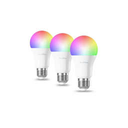 TechToy - TSL-LIG-A70ZB-3PC - Smart Bulb RGB 9W E27 ZigBee 3pcs set