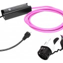 ZENCAR - ECHZE7_T2M - Electro CAR Charger 7m Type2 magenta