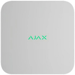 Ajax NVR (8-ch) white - Network video recorder for 8 channels, ONVIF/RTSP, max 4K, 1xHDD